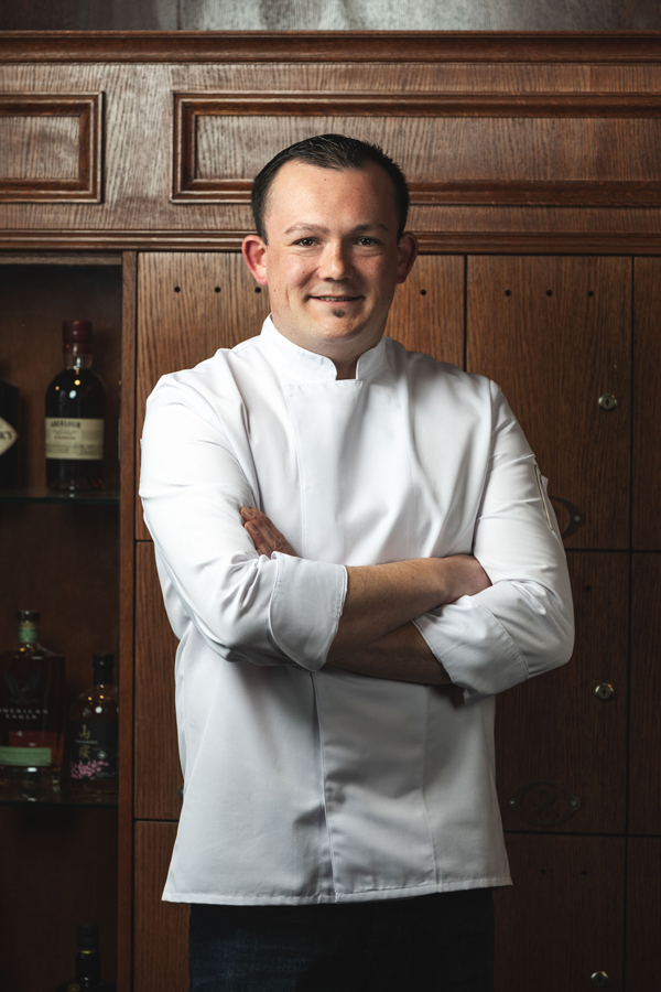 Le chef Jean-Frederic Leonhard